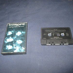 Europe - Out Of This World on cassette (CBS Records, Canada, 1988)